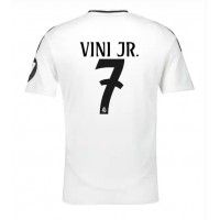 Real Madrid Vinicius Junior #7 Hjemmebanetrøje 2024-25 Kortærmet